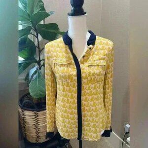 Maeve size XS mustard Horse button up